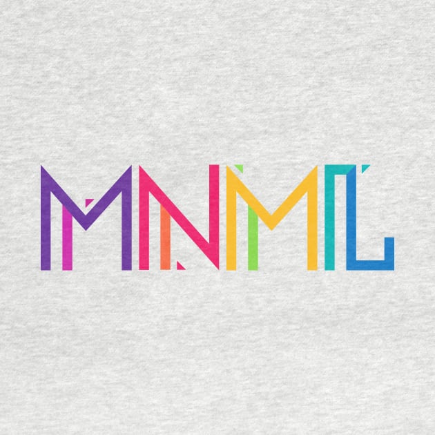 Minimal Type (Colorful) Typography - Design by badbugs